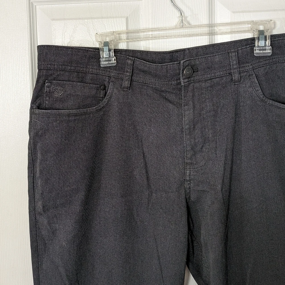 English Laundry Dark Gray Cotton Classic Chino Khakis Size‎ 40 × 30